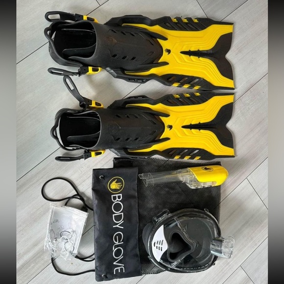 Body Glove Aire Full Face Mask Snorkel Set - Picture 2 of 4